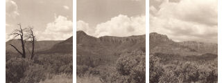 Zane Grey Cabin Overlook at the Mogollon Rim-Click for a larger image